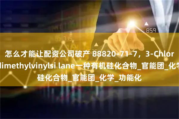 怎么才能让配资公司破产 88820-71-7，3-Chloropropydimethylvinylsi lane一种有机硅化合物_官能团_化学_功能化